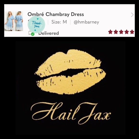 Ombré Chambray Dress - Picture 2 of 4